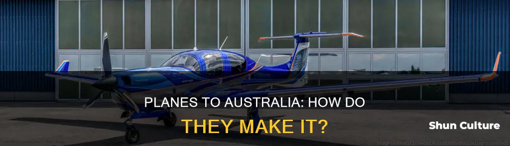 how do planes make it all the way to australia