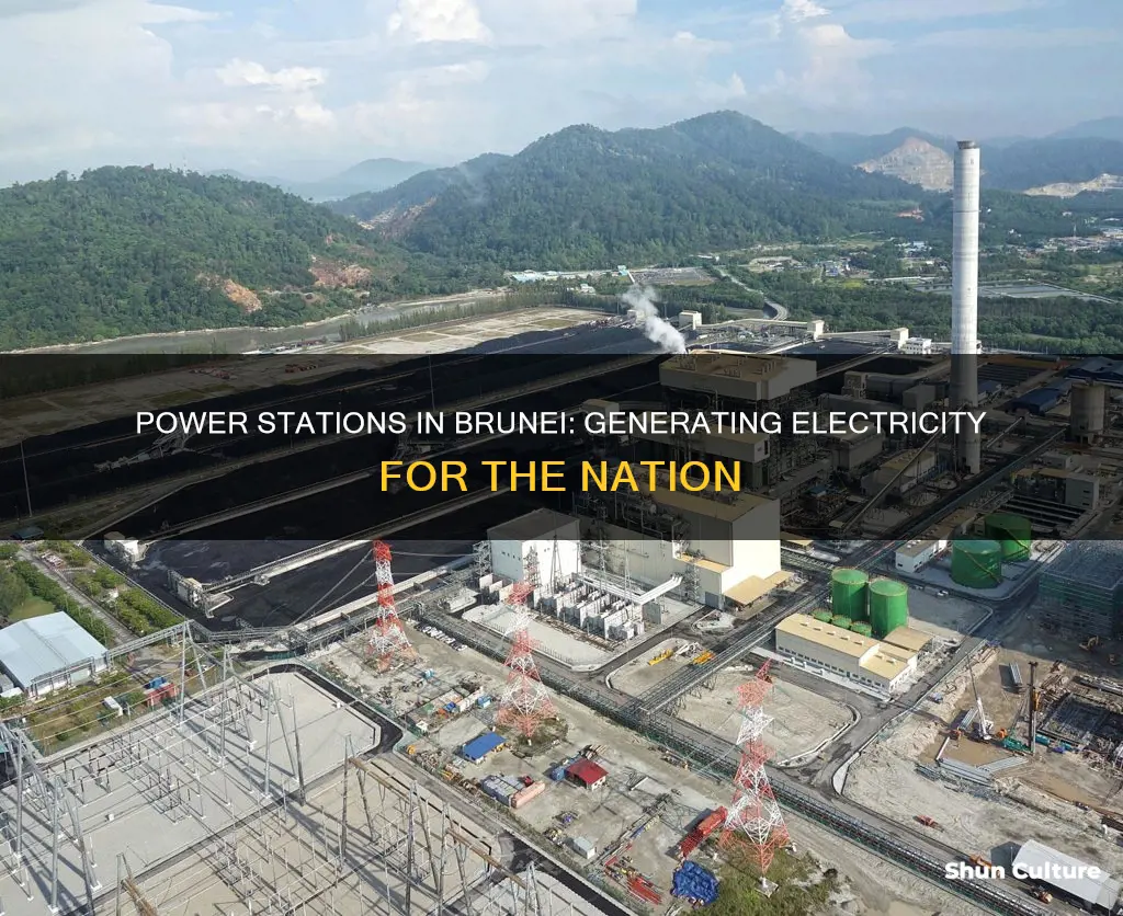 how do power stations in brunei produce electricity