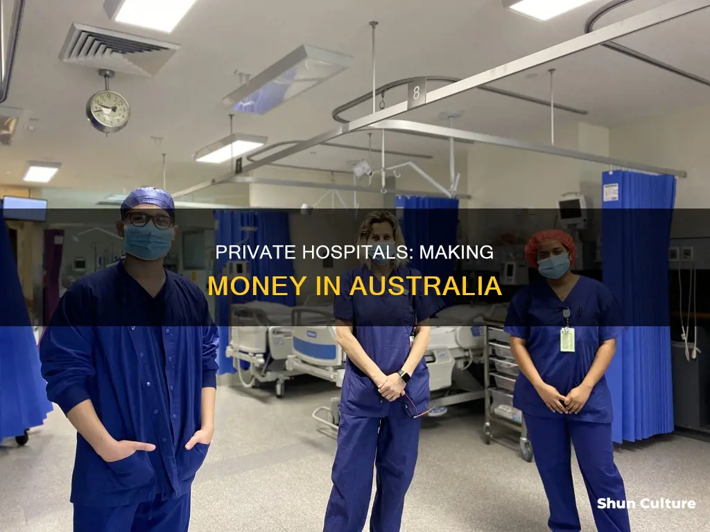 how do private hospitals make money in australia