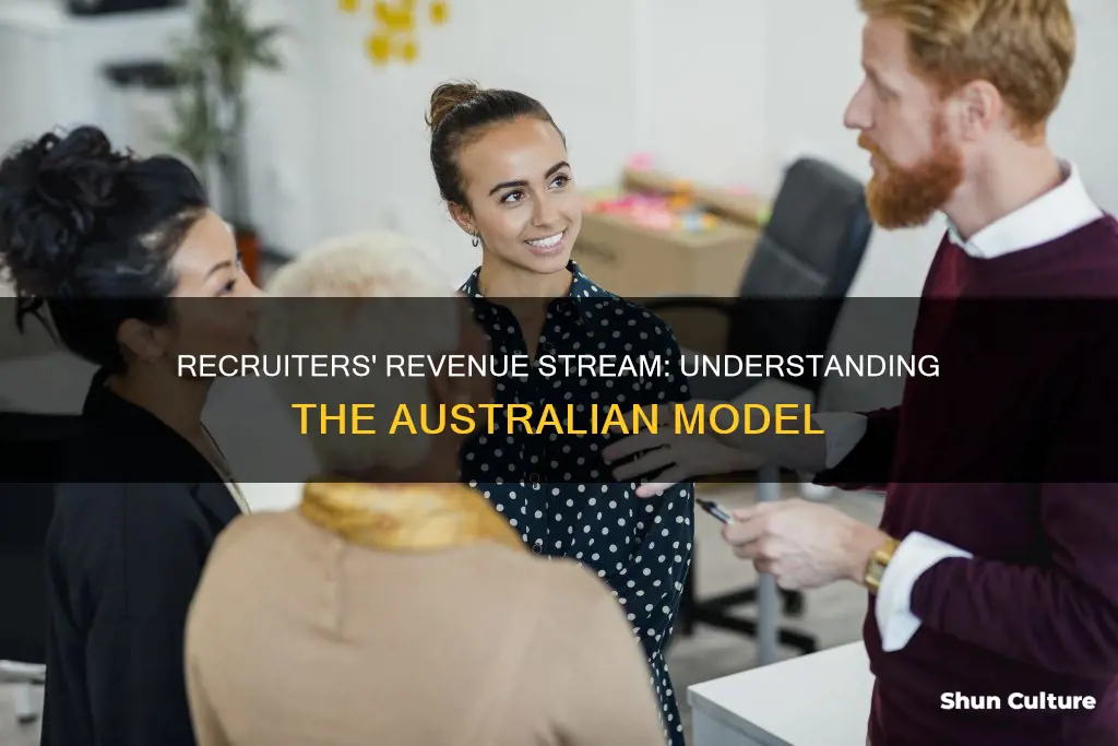 how do recruiters make money australia