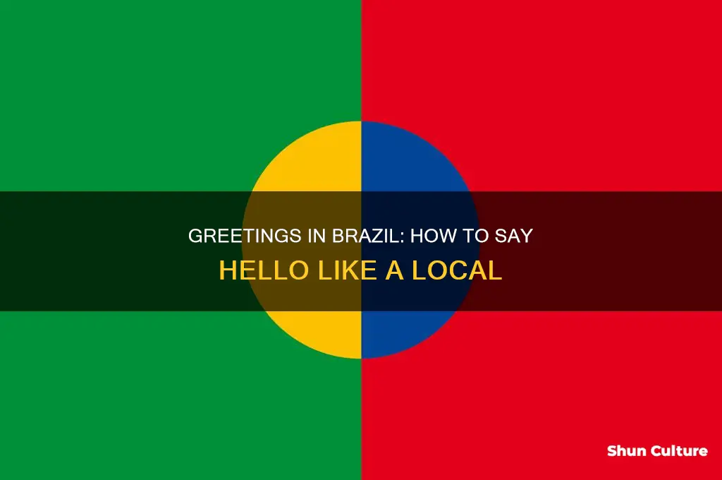 how do say hello in brazil