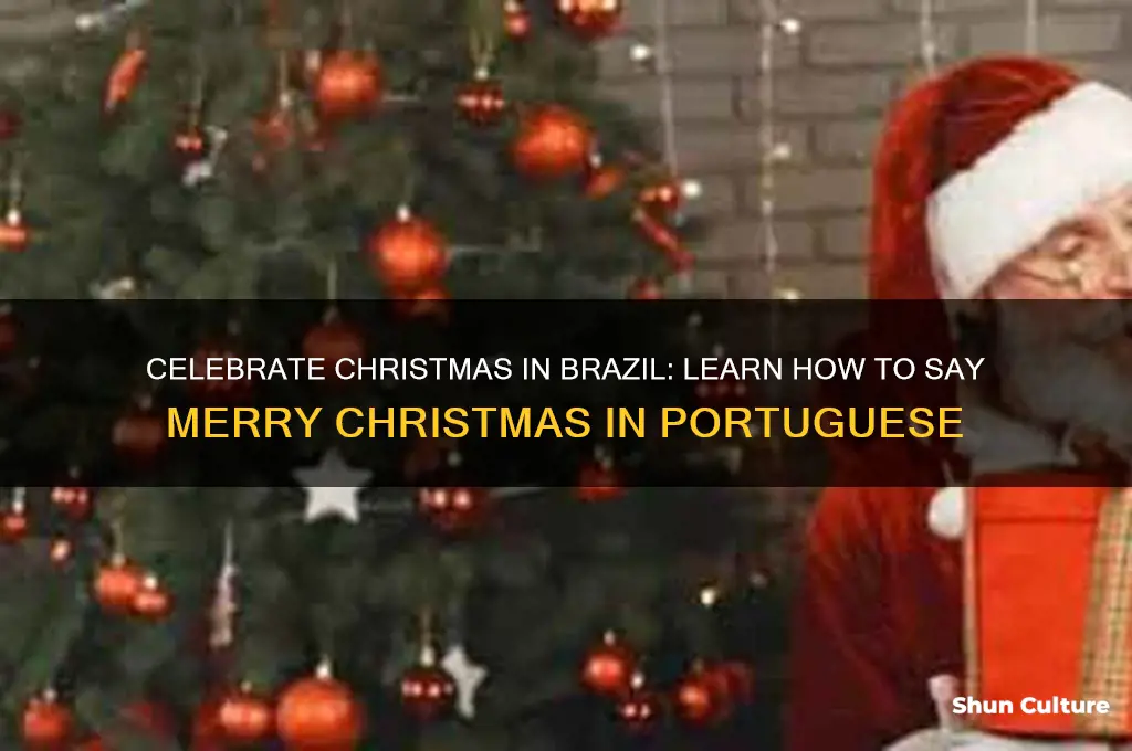 how do say merry christmas in brazil