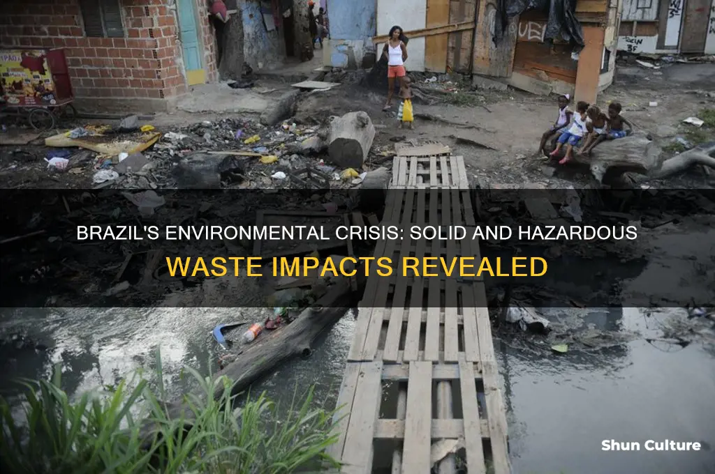 how do solid and hazardous wastes affect brazil