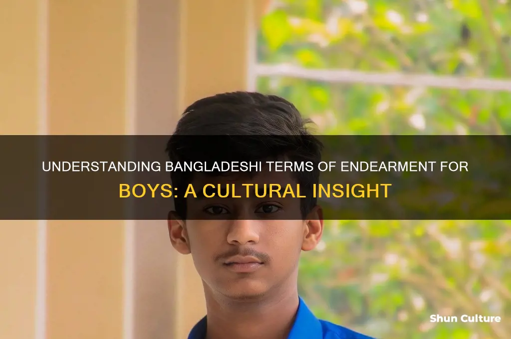 how do they call boys in bangladesh