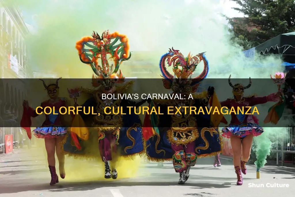 how do they celebrate carnaval in bolivia