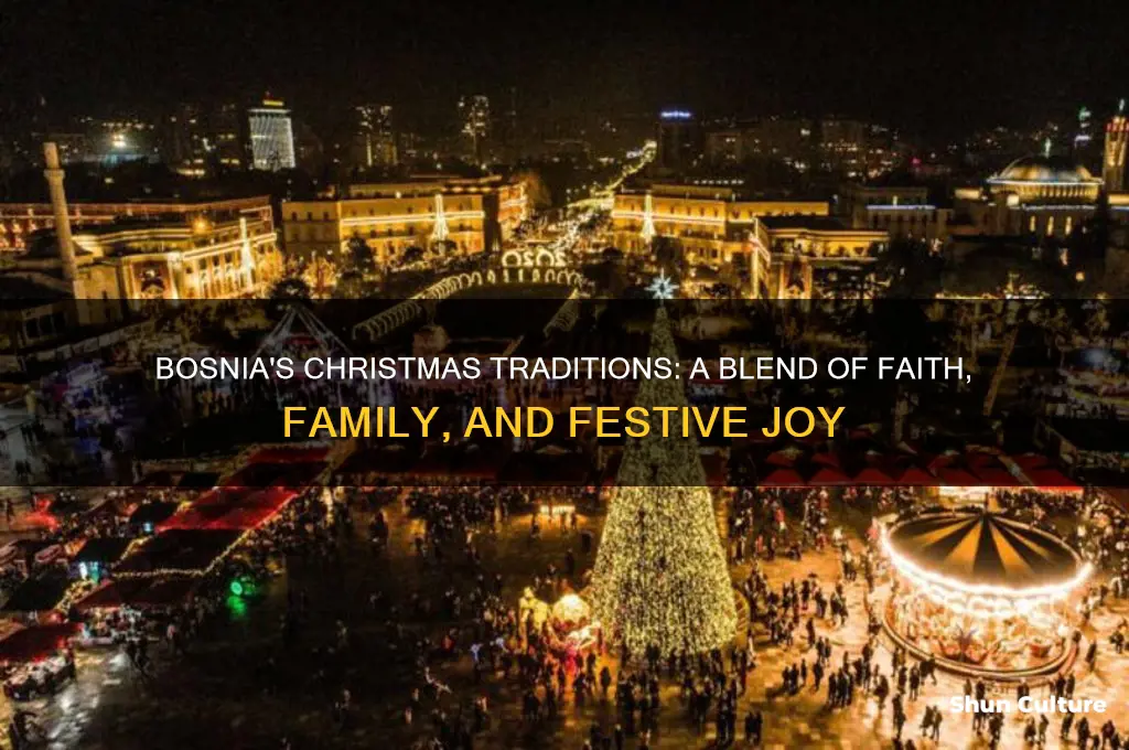 how do they celebrate christmas in bosnia