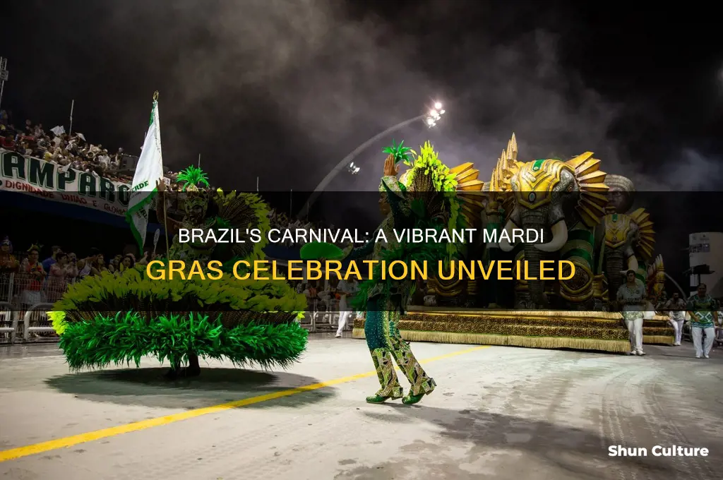 how do they celebrate mardi gras in brazil