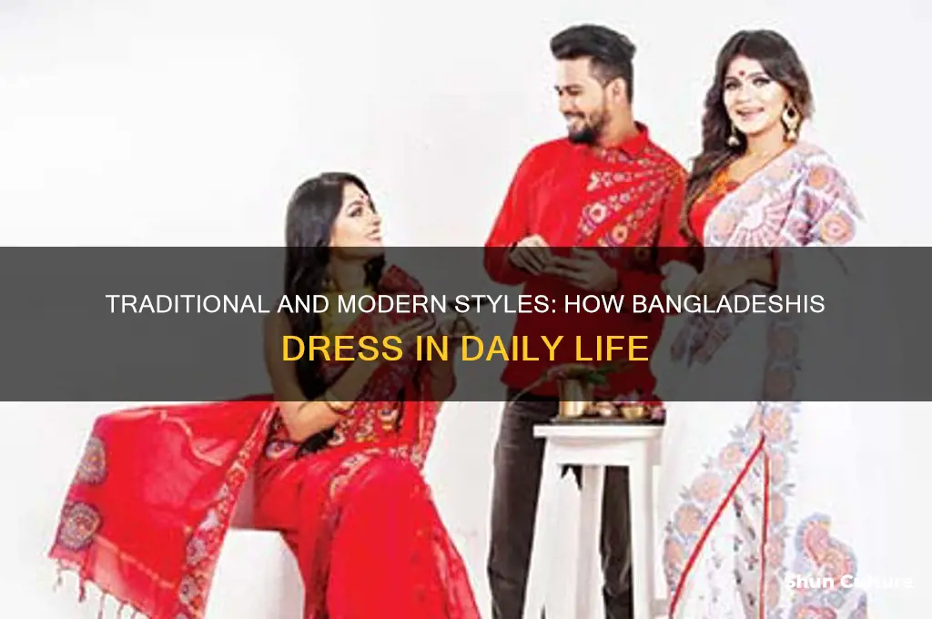 how do they dress in bangladesh