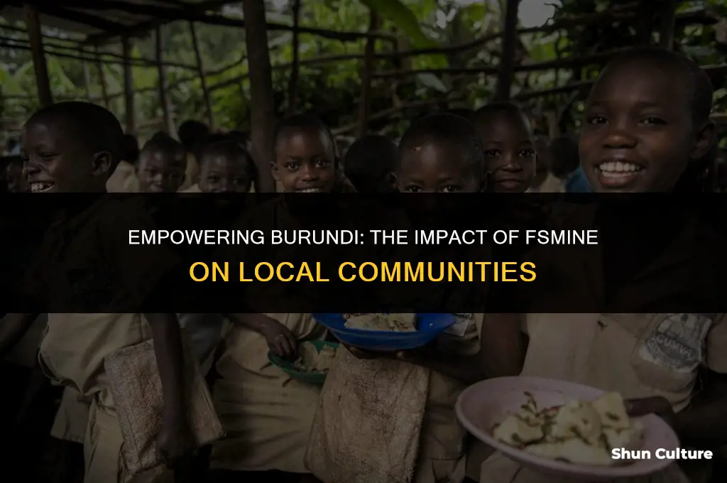 how do they help burundi from fsmine