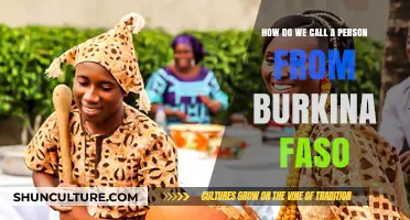 Understanding Cultural Nomenclature: The Correct Term for a Burkinabé Individual