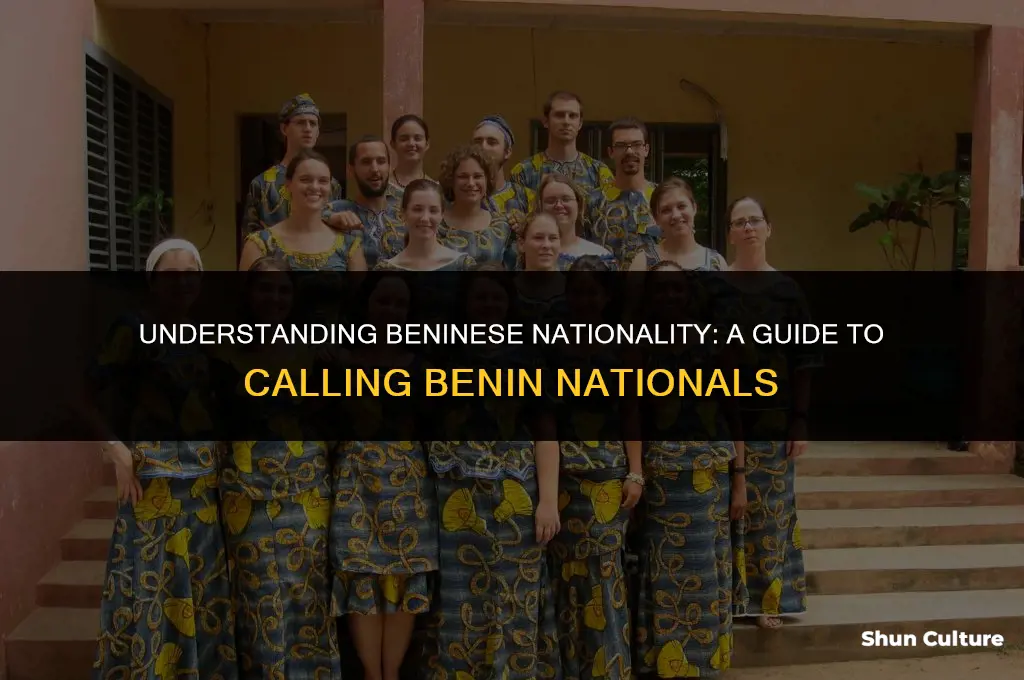 how do you call a benin national