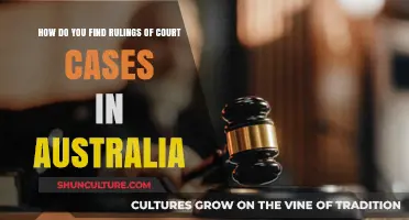 Australian Court Rulings: Where to Find Them