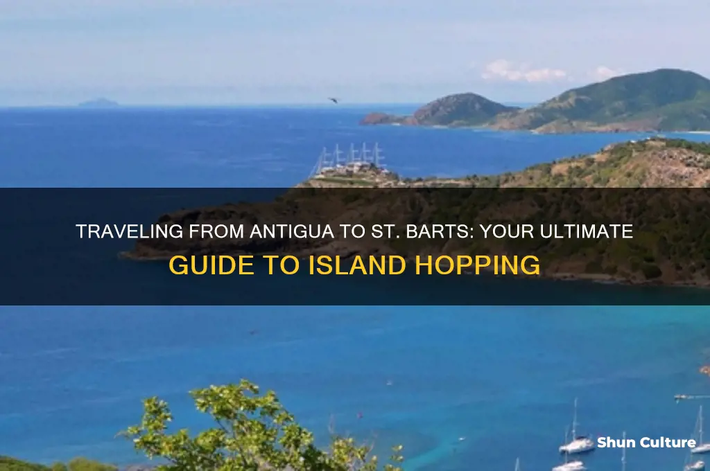 how do you get from antigua to st barts