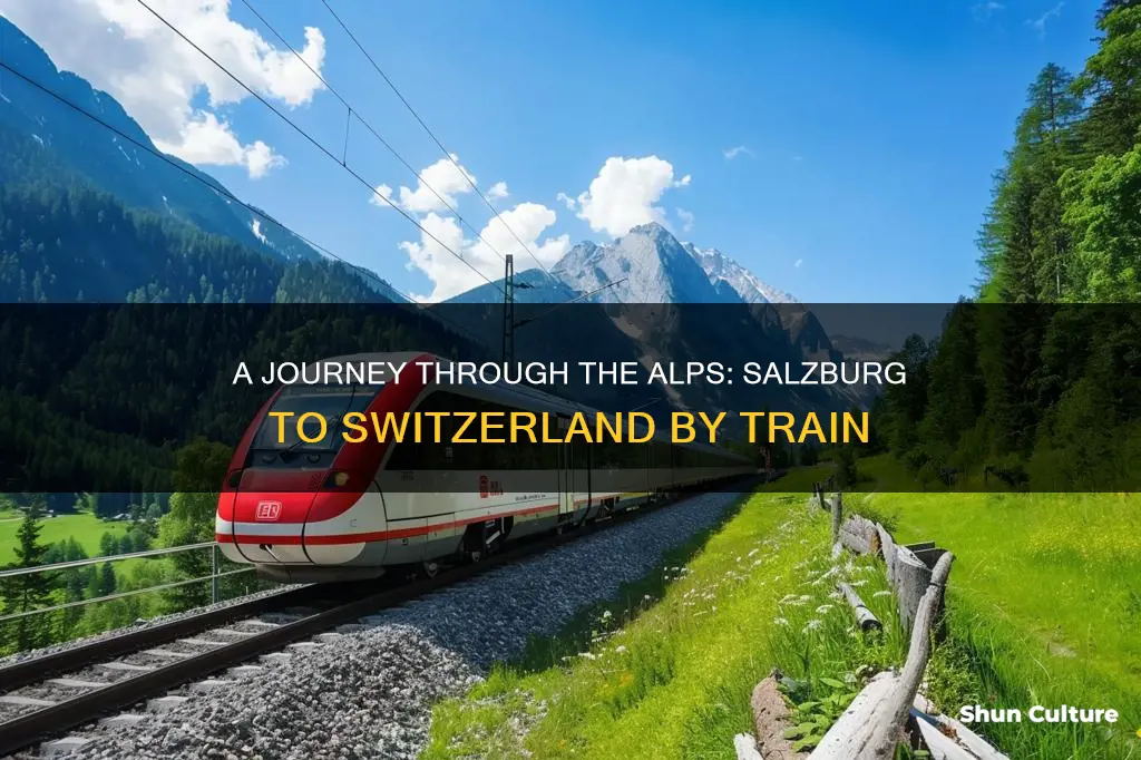 how do you get from salzburg austria to switzerland train