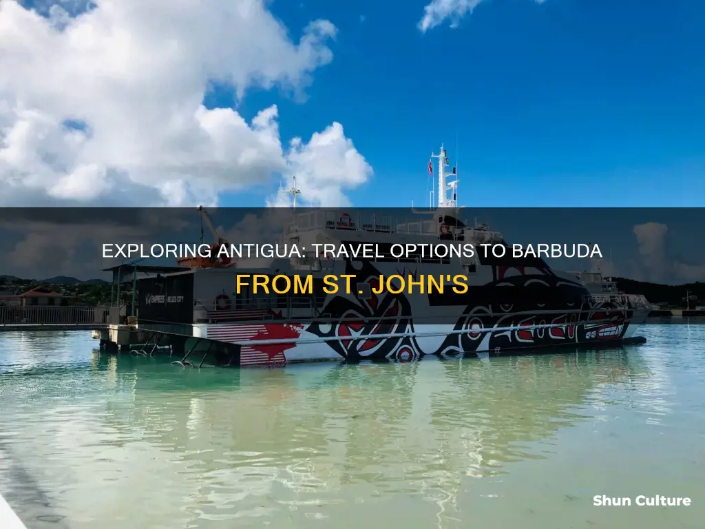 how do you get to barbuda from st john