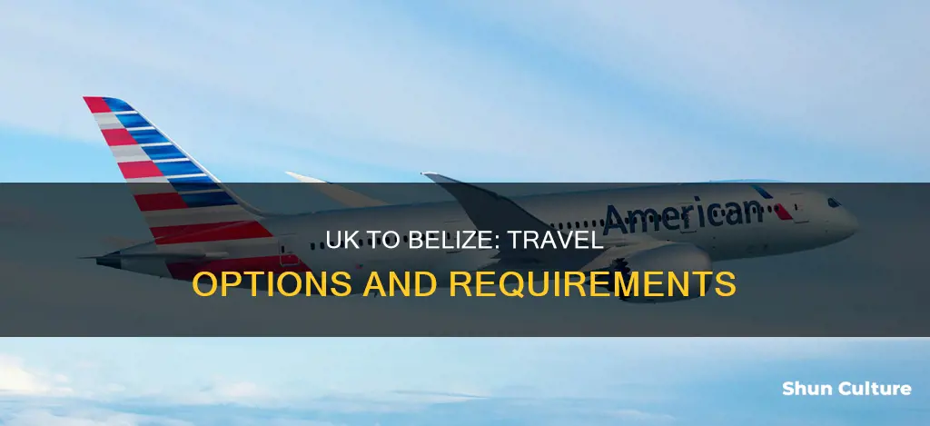 how do you get to belize from uk