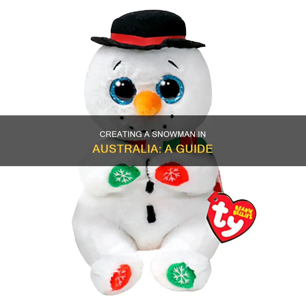 how do you make a snowman in australia