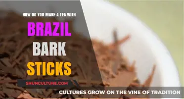Brewing Brazil Bark Stick Tea: A Simple Step-by-Step Guide