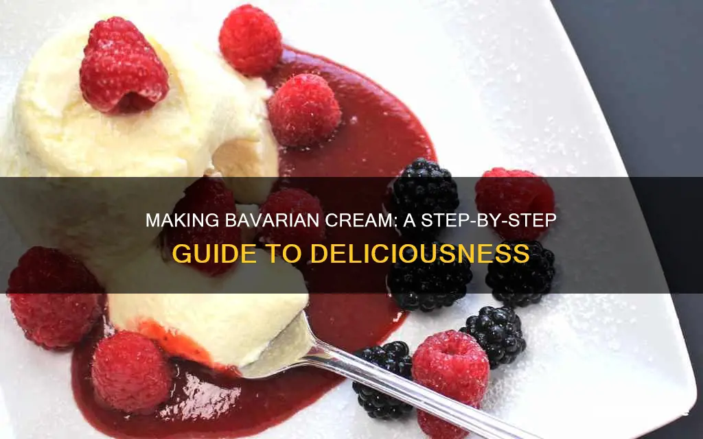 how do you make bavarian cream from scratch