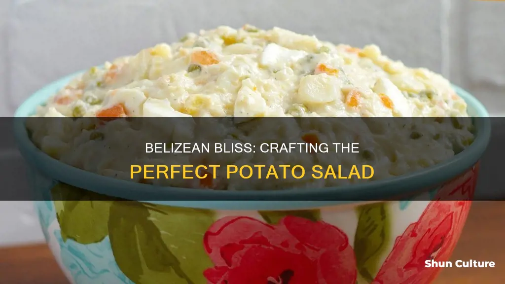 how do you make belizean potato salad