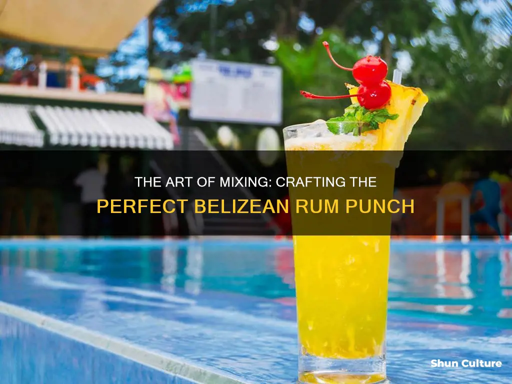 how do you make belizean rum punch