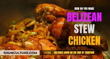 Belizean Stew Chicken: A Hearty Taste of Belize