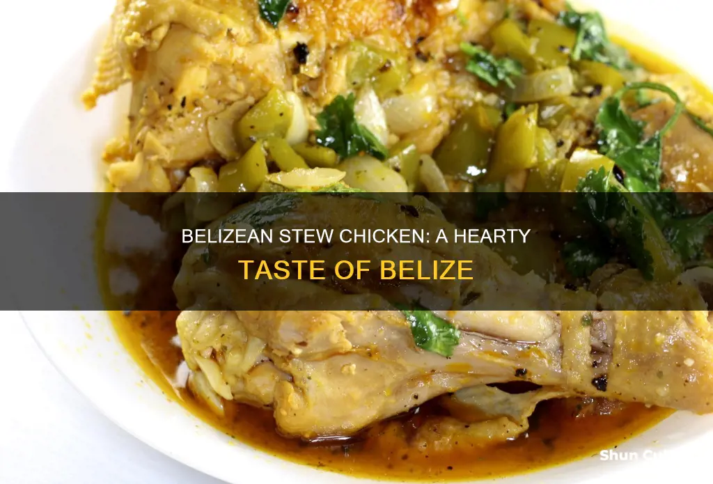 how do you make belizean stew chicken