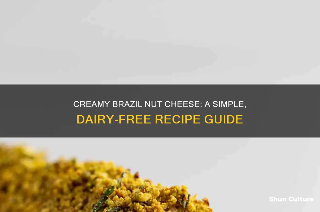 how do you make brazil nut cheese