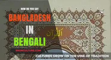 How to Pronounce Bangladesh in Bengali: A Quick Language Guide