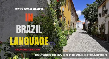 Discovering the Brazilian Way to Say Beautiful: A Language Guide