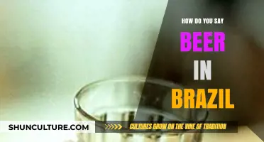 How to Say Beer in Brazil: A Quick Language Guide
