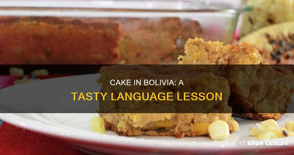 how do you say cake in bolivia