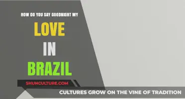 Sweet Brazilian Goodnight: Saying 'Goodnight My Love' in Portuguese