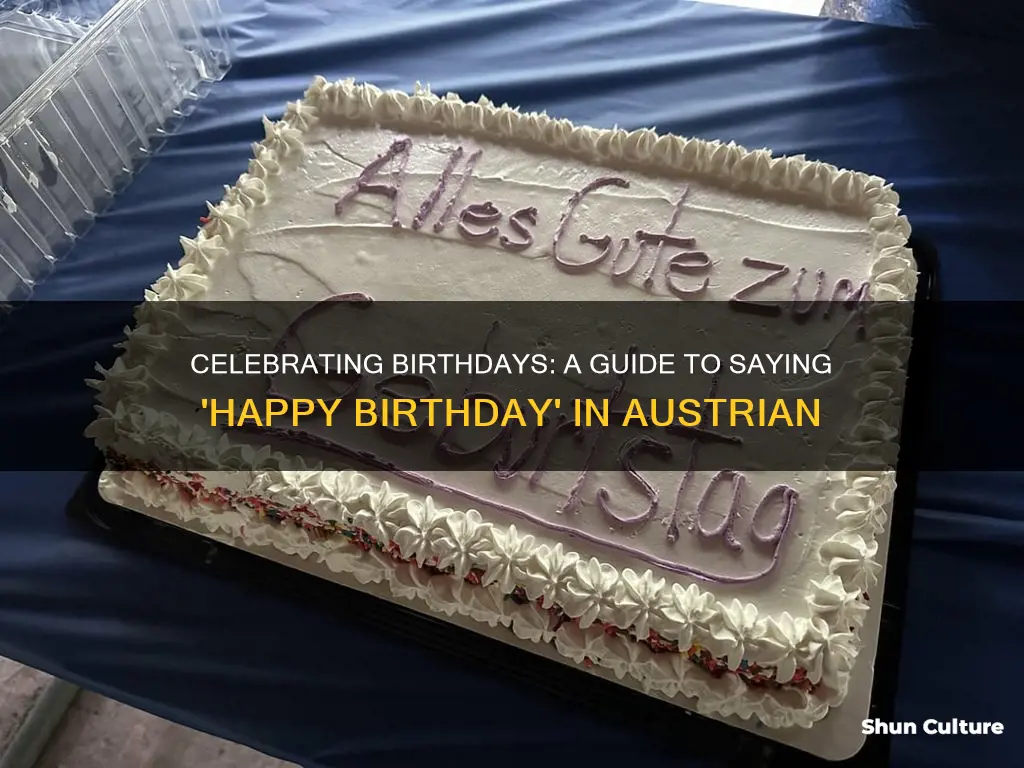 how do you say happy birthday in austrian