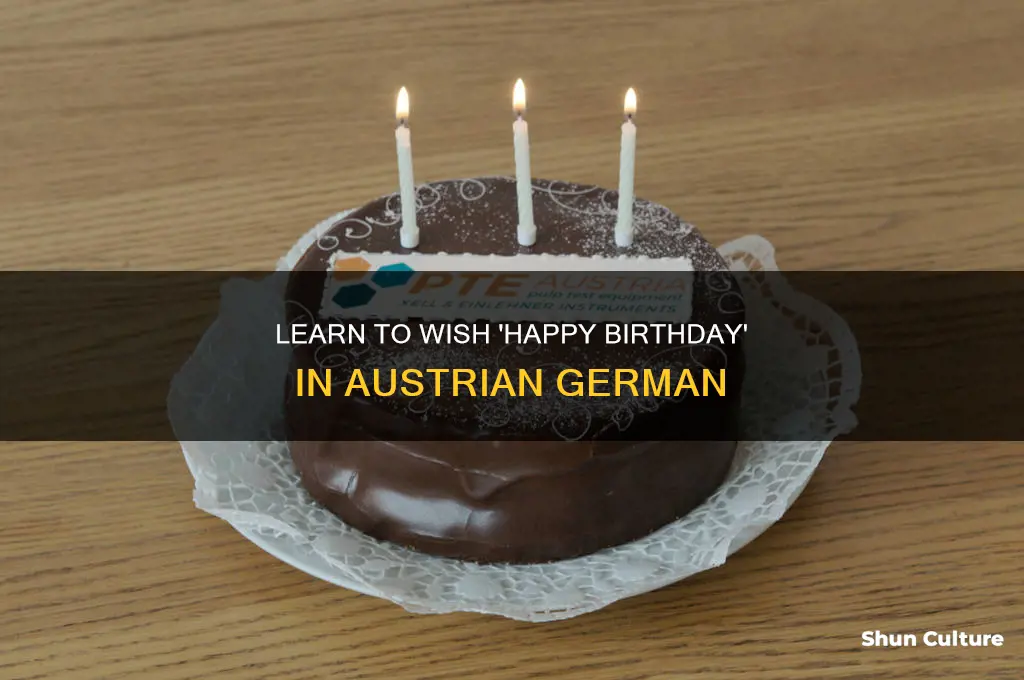 how do you say happy birthday in austrian