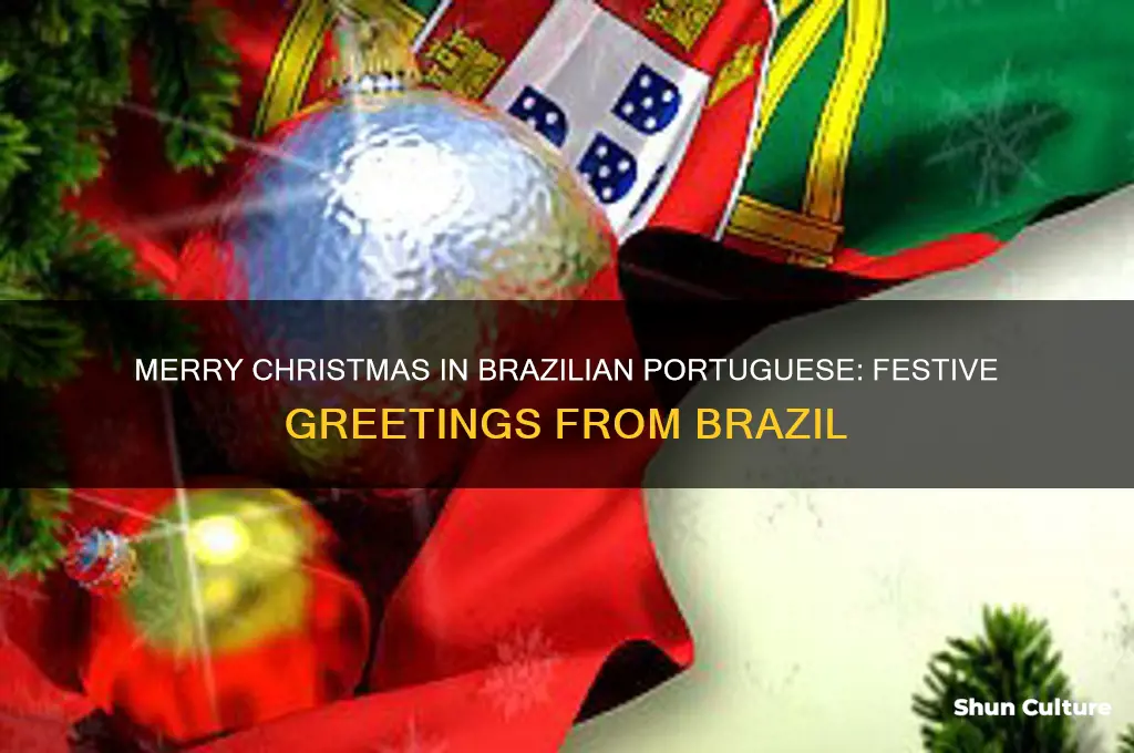 how do you say happy christmas in brazil