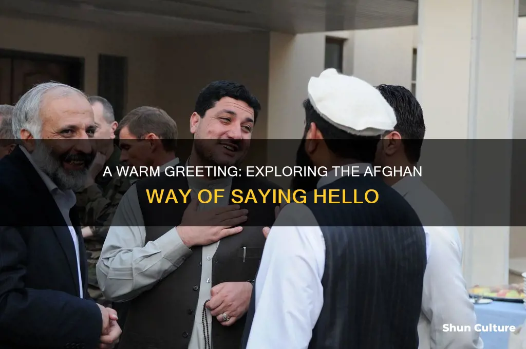 how do you say hello in afghanistan