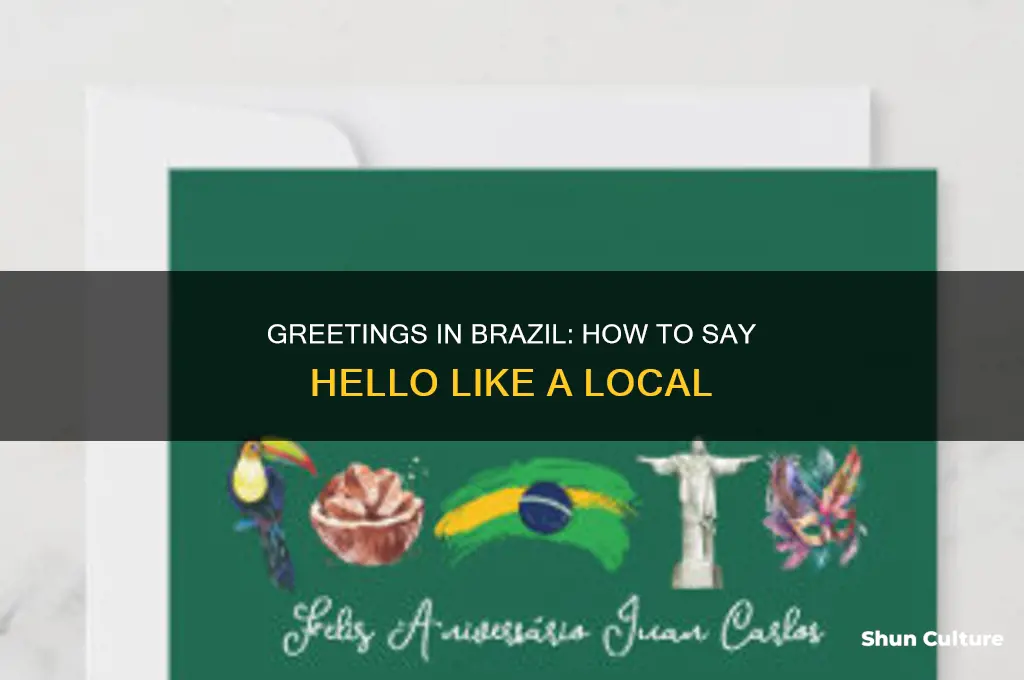 how do you say hello in brazil