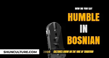 How to Express Humility in Bosnian: A Language Guide