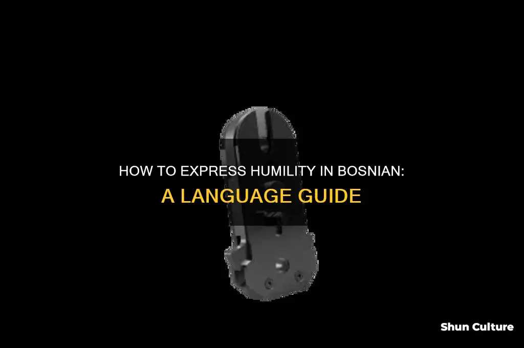 how do you say humble in bosnian
