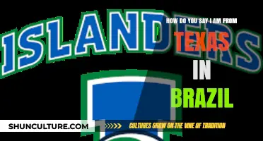How to Say 'I Am from Texas' in Brazilian Portuguese