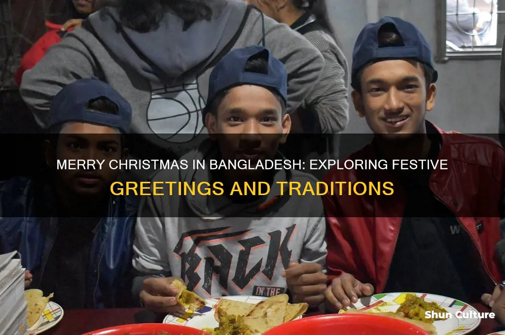 how do you say merry christmas in bangladesh