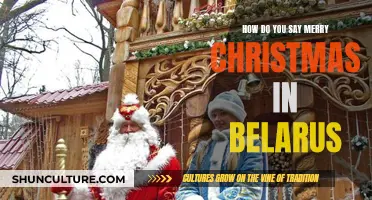 Christmas Greetings in Belarus: Saying "Merry Christmas" Locally