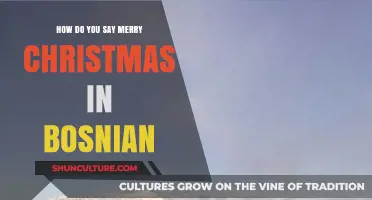 How to Say Merry Christmas in Bosnian: A Festive Language Guide