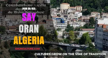 How to Pronounce Oran, Algeria: A Quick Language Guide