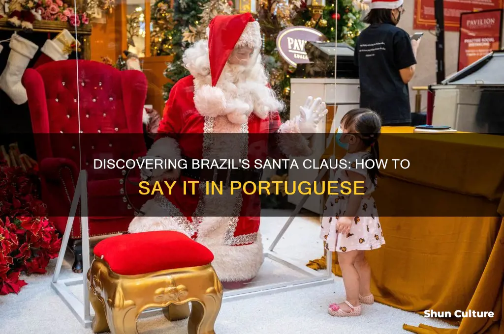 how do you say santa claus in brazil
