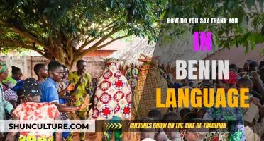 Expressing Gratitude in Benin: A Guide to Saying Thank You