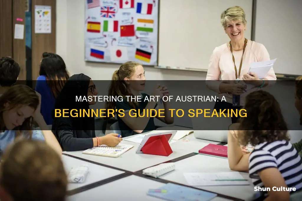 how do you speak austrian