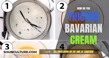 Thickening Bavarian Cream: Tips for a Rich, Decadent Dessert