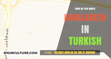 Bangladeş Nasıl Yazılır: Turkish Spelling Guide for Bangladesh